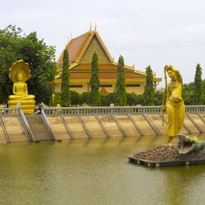 Ascension des collines d'Oudong