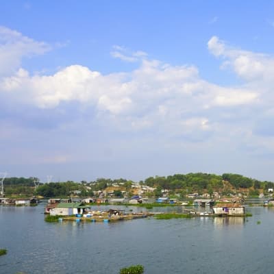 Kampong Khleang, un véritable village flottant 